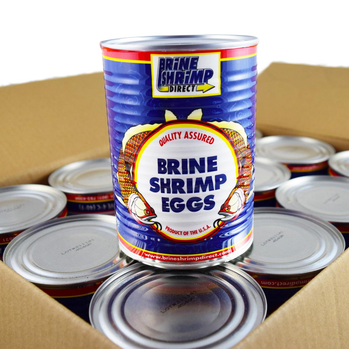 Premium Grade Brine Shrimp Eggs 12 Pound Case